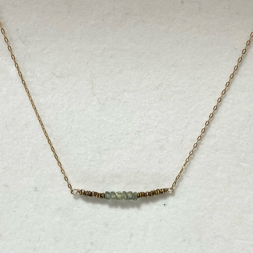 Kate Winternitz labradorite beaded necklace